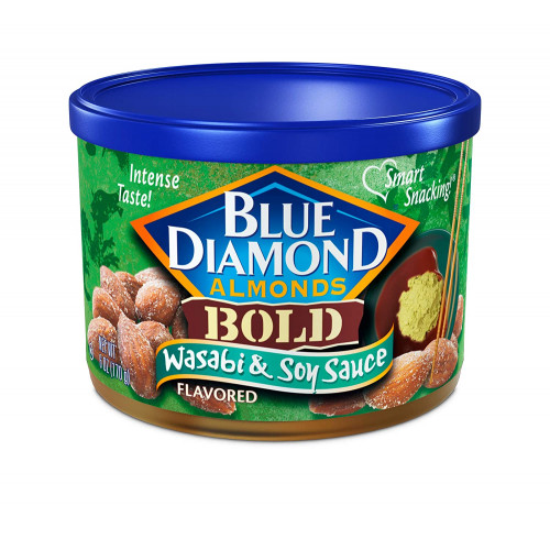 Blue Diamond Almonds Bold Wasabi & Soy Sauce Flavored 170 gm